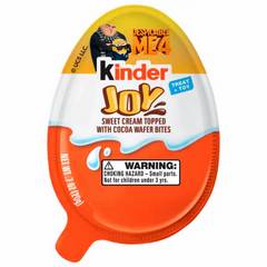 Kinder Joy Treat + Toy Sweet Cream & Chocolatey Wafer Candy