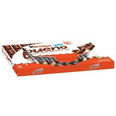 Kinder Bueno Milk Chocolate & Hazelnut Cream Candy Bars - 10 ct