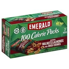 Emerald 100 Calorie Packs Walnuts & Almonds with Dried Cherries - 7 ct