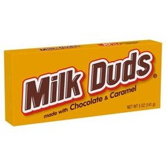 Milk Duds Chocolate and Caramel Candy Box 5 oz