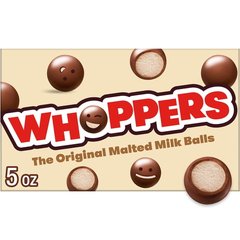 WHOPPERS Original Malted Milk Balls Candy Movie Theater Box