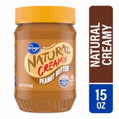 Kroger Natural Peanut Butter Creamy