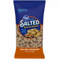 Kroger Shelled Salted Roasted Peanuts