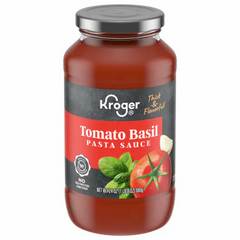 Kroger Tomato Basil Pasta Sauce