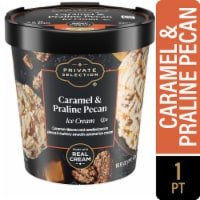 Private Selection Caramel & Praline Pecan Ice Cream Pint
