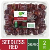 Simple Truth Organic Clamshell Seedless Red Grapes