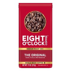 Eight O'Clock Coffee Medium Roast Whole Bean Coffee - The Original