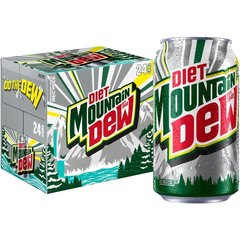 Mountain Dew Diet Soda Pop