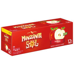 Manzanita Sol Apple Soda Multipack Cans