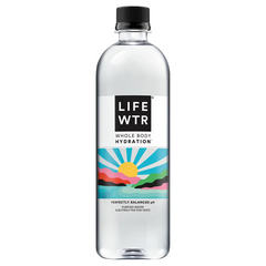 Lifewtr Purified with Electrolytes Premium Bottled Water