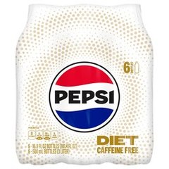 Pepsi Caffeine Free Diet Soda Bottles