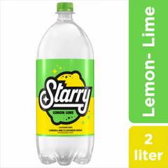 Starry Lemon Lime Caffeine Free Soda Bottle