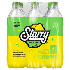Starry Lemon Lime Soda Caffeine Free