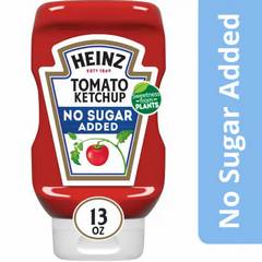 Heinz Tomato Ketchup with No Sugar Added - 13 Oz