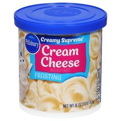 Pillsbury Creamy Supreme Cream Cheese Frosting 16 Ounces
