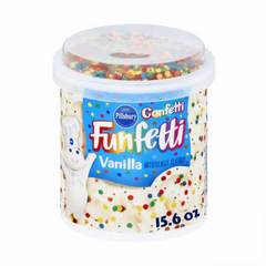 Pillsbury Confetti Funfetti Vanilla Frosting