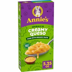 Annie's Organic Spirals & Creamy Queso Pasta & Cheese
