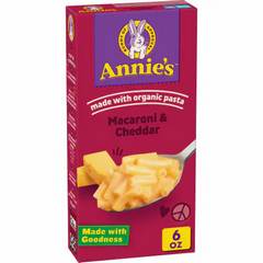 Annie's Organic 25% Less Sodium Macaroni & Cheddar