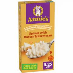 Annie's Pasta & Cheese Spirals with Butter & Parmesan