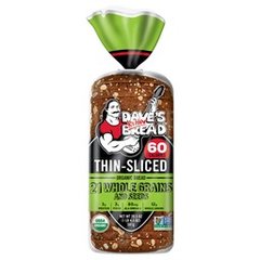 Dave's Killer Bread Organic Thin-Sliced 21 Whole Grains & Seeds Bread 20 Ounces