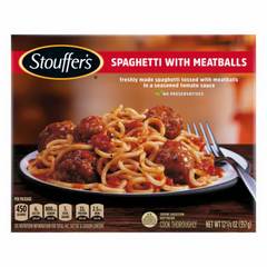 Stouffer's Spaghetti with Meatballs Frozen Meal 12.625 oz.