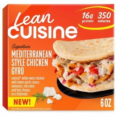 LEAN CUISINE Frozen Meal Mediterranean Style Chicken Gyro 6oz Carton