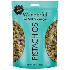 Wonderful Sea Salt & Vinegar No Shells Pistachios 5 5 Ounces