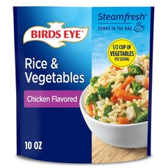 Birds Eye Steamfresh Seasoned Chicken Flavored Rice Frozen