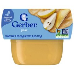 Gerber 1st Foods Pear Baby Food 2 Pack