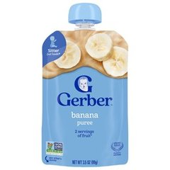 Gerber Sitter My 1st Fruit Banana Pouch 3.5 Ounces