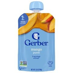 Gerber Sitter 2nd Baby Food Mango Puree