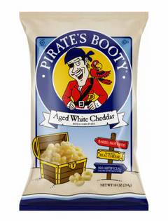Pirate's Booty Aged White Cheddar Cheese Puffs Party Size Bag - 10 Oz