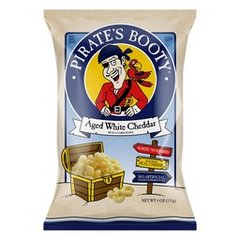 Pirate's Booty Aged White Cheddar Cheese Puffs Grocery Size Bag - 4 Oz