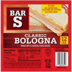 Bar S Classic Bologna 12 Oz