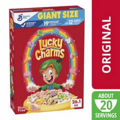 General Mills Lucky Charms with Marshmallows Giant Size Cereal
