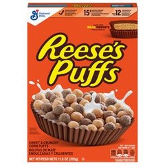 General Mills REESE'S PUFFS Chocolatey Peanut Butter Cereal