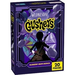 Gushers Blueberry Grape Fruit Flavored Snacks 20 Count.8 Ounce - 20 CT