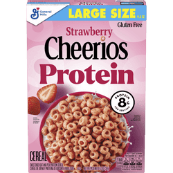General Mills Strawberry Cheerios Protein Large Size Cereal