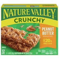 Nature Valley Peanut Butter Crunchy Granola Bars 12 Pack
