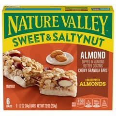 Nature Valley Sweet & Salty Almond Butter Dipped Almond Chewy Granola Bars 6pk