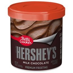 Betty Crocker Hershey's Milk Chocolate Premium Frosting 16 Ounces