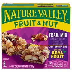 Nature Valley Trail Mix Chewy Granola Bars - 6 Each