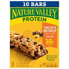 Nature Valley Protein Peanut Butter Dark Chocolate Chewy Bars 10 Pack