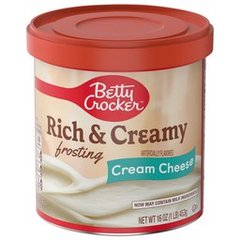 Betty Crocker Rich & Creamy Cream Cheese Frosting 16 Ounces