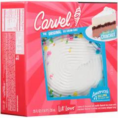 Carvel Lil' Love Chocolate & Vanilla Ice Cream Cake with Crunchies Frozen