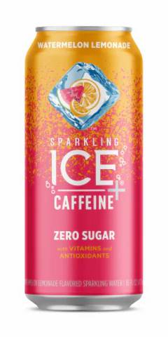 Sparling Ice + Caffeine Watermelon Lemonade Sparkling Water - 16 Fl Oz