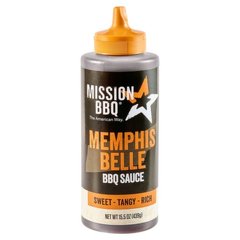 Mission Bbq Memphis Belle 15.5 Oz - 15.5 OZ