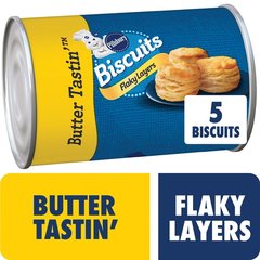 Pillsbury Flaky Layers Butter Tastin' Biscuits