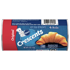 Pillsbury Crescent Rolls Original Refrigerated Canned Pastry Dough