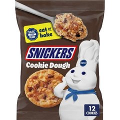 Pillsbury Ready to Bake Snickers Cookie Dough 12ct